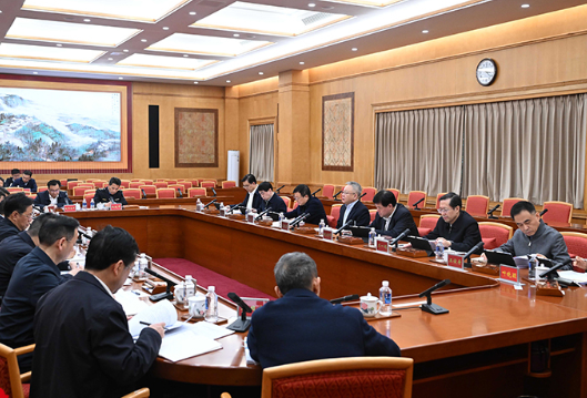 沈晓明主持召开全省重点领域信访突出问题专项治理工作会议