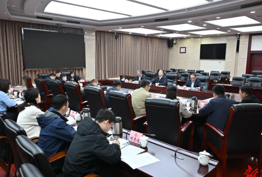 毛万春参加省政协办公厅秘书处党支部组织生活会