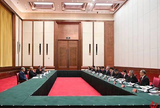 张军率最高人民法院调研组在湘调研 沈晓明主持汇报会