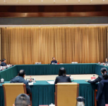 毛万春在湖南蓉园集团宣讲调研