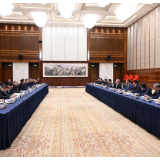 沈晓明毛伟明与中国五矿董事长陈得信和总经理朱可炳一行会谈