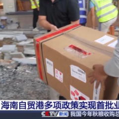 视频丨海南自贸港封关超十日 多项政策实现首批业务落地