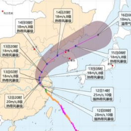 特大暴雨!“巴威”即将进入安徽 今明两天为台风雨最强时段