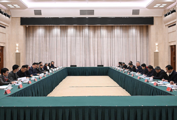 沈晓明与上海科技大学校长封东来一行会谈