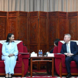 沈晓明会见马达加斯加外交部长拉萨塔一行
