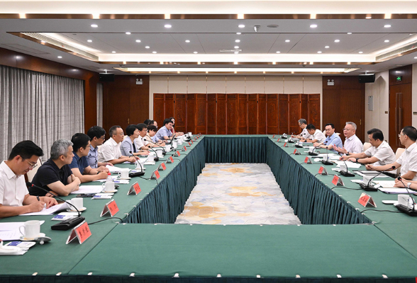 沈晓明与华东师范大学党委书记梅兵、校长钱旭红一行会谈