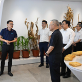 沈晓明调研湖南相关企事业单位驻海南机构运行发展情况 冯飞一同调研