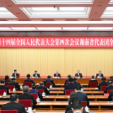 湖南代表团举行第五次全体会议和分组会议