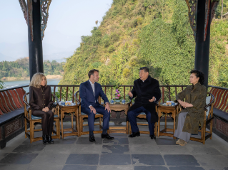 第一观察｜中法元首相会都江堰：从治水之道悟治理之道