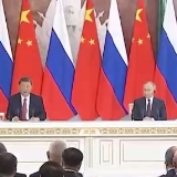 视频丨习近平同俄罗斯总统普京共同会见记者