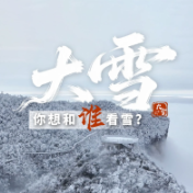 文化中国行·联播一瞬丨今日大雪 水墨冬韵戏雪时，万物冬藏待春来