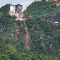 邵阳崀山八角寨索道启航 开启“云端游”新时代