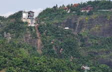 邵阳崀山八角寨索道启航 开启“云端游”新时代