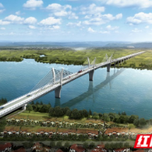一桥飞架南北，湘军名片“湖南路桥”海外再建功
