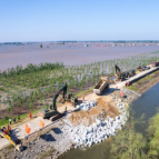 湖南省水利厅调研岳阳水利工作