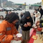 长沙干杉路产养护管理所开展“暖冬行动” 温情守护春运归途