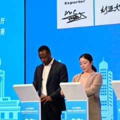 进博湘见·特写丨一次签约 “中国智造”助力埃塞俄比亚咖啡豆升值