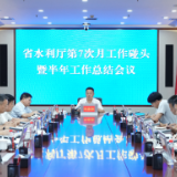 湖南省水利厅召开第7次月工作碰头暨半年工作总结会