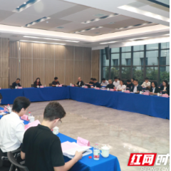 湖南组织科技界别政协委员走进大学生创业指导工作室调研并召开座谈会