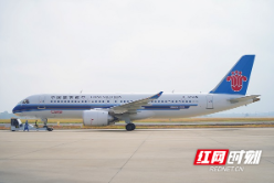 C919来湘运营 在“家门口”坐国产大飞机去北京