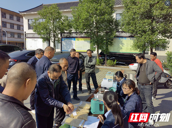 前置检测服务 中储粮衡阳直属库助农解忧便捷售粮