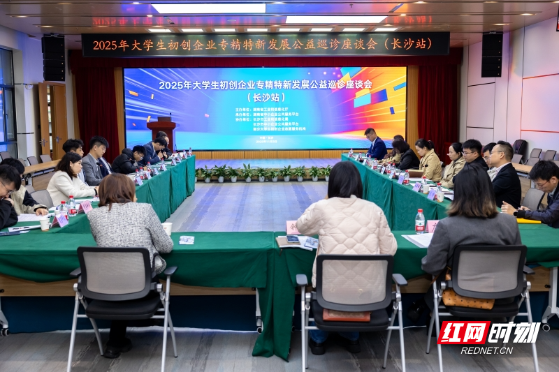 公益巡诊赋能成长 湖南大学生初创企业逐梦专精特新