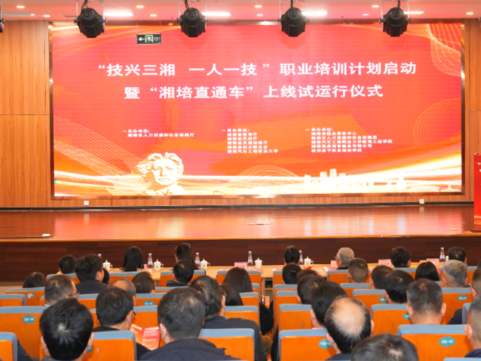 湖南启动大规模职业技能培训 今年计划培训百万人次