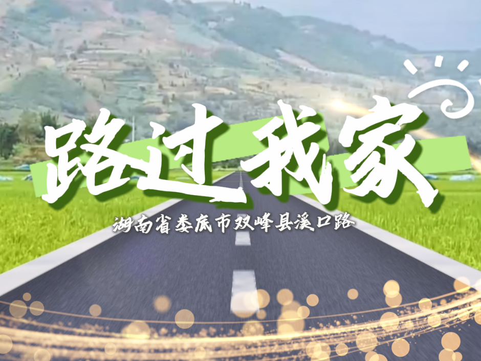 路过我家｜双源村溪口路：一“路”化出产业与民生新图景
