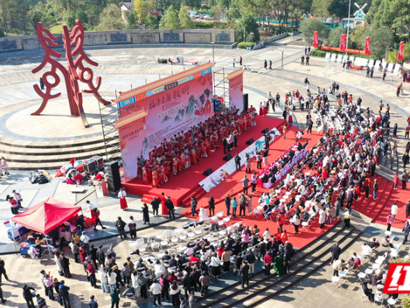 视频丨永州：36对新人在新田举办集体婚礼 践行文明婚俗