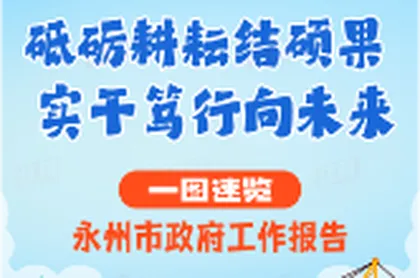 一图速览永州市政府工作报告