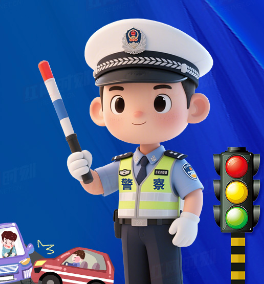 动漫长图丨永州公安交警：轻微交通事故线上视频快处 开启高效便民新模式