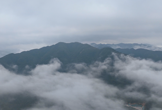 五溪秋实记丨怀化鹤城：雨霁鹤城现云海 彩虹飞架添浪漫（福地怀化·风物季）