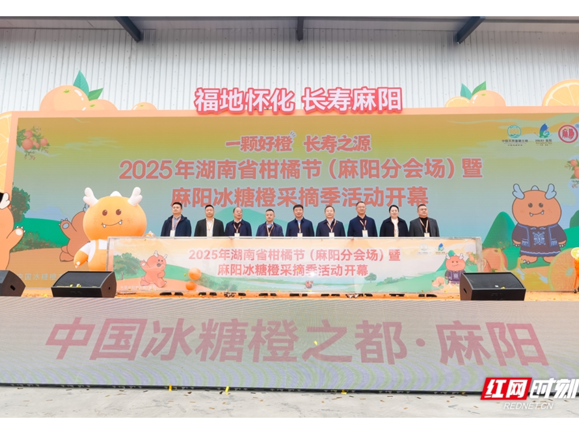 红观五溪丨麻阳冰糖橙奏响“三重奏”：从长寿果到全球“黄金果”的绿色升级