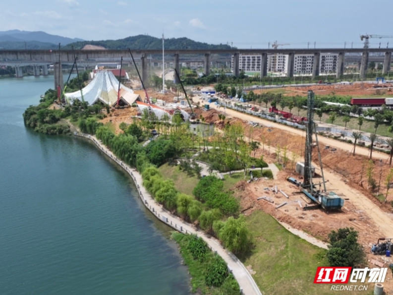 视频·旅发项目现场直击④丨怀化东盟集：项目建设如火如荼 冲刺东南亚风情新地标