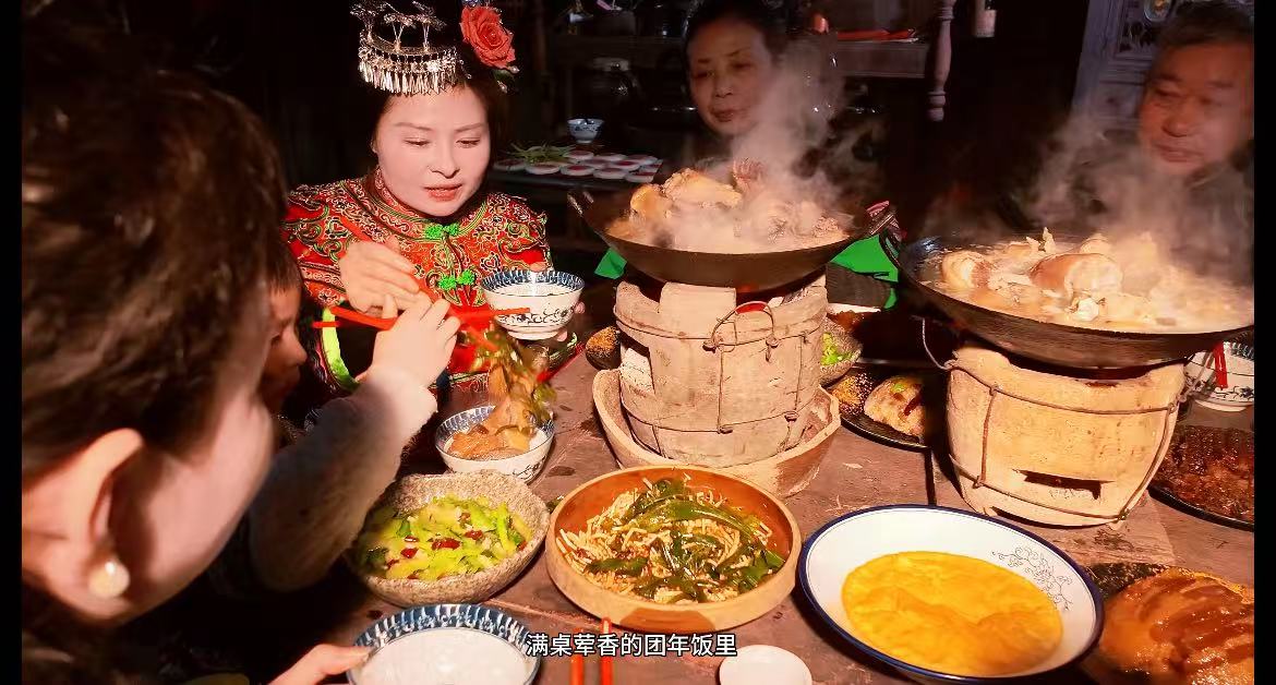 新晃除夕上新菜 山野新芽敬团圆