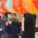 猜灯谜 赏书香 怀化市民在图书馆里别样“闹”元宵