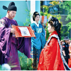 视频丨千年古城上演“女儿节”成人礼    洪江市上巳节万人共赴国风之约