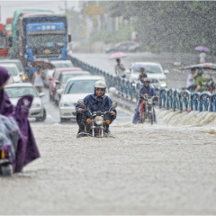 长沙交警公布全市85处易积水路口路段 发布暴雨天气交通安全提示