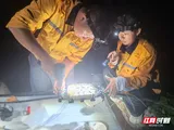 他们在暴雨中“穿针引线” 确保焦柳南线通信畅通
