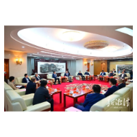 胡贺波李永亮会见吉利控股集团戴庆一行