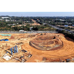 茶绕高速项目迎来新进展 全线正式步入桥梁下构施工阶段