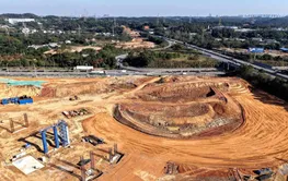 茶绕高速项目迎来新进展 全线正式步入桥梁下构施工阶段