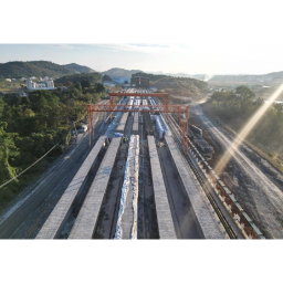 零道高速一、二分部率先完成梁板预制 全力打通架梁通道