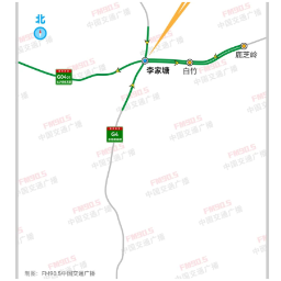 11月8日起,G4湖南长沙段李家塘枢纽部分匝道封闭施工!