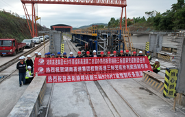 桂新高速第三合同段920片T梁预制收官