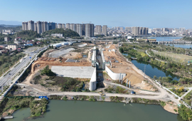 建设冲刺！潇湘船闸主体完工，预计明年5月通航