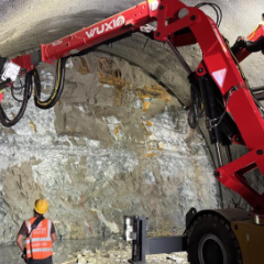 “智慧“满满   浏江高速西湖山隧道施工有”数智”