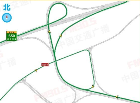 许广高速长沙段道林枢纽9月10日至11日中修施工！绕行建议→