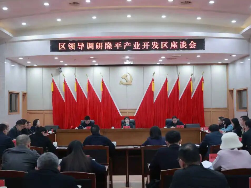 崔晓调研隆平产业开发区全面工作