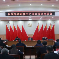 崔晓调研隆平产业开发区全面工作